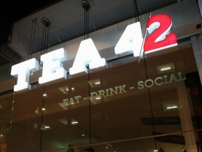 Branding Tea 42 Manchester