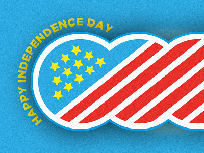 Happy Independance Day america design illustrator photoshop stars stripes