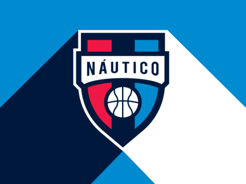 Logo animation animation basketball escudo gif nautico