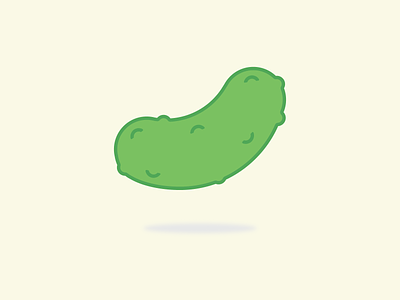 Just a pickle. design illustration pickle vector