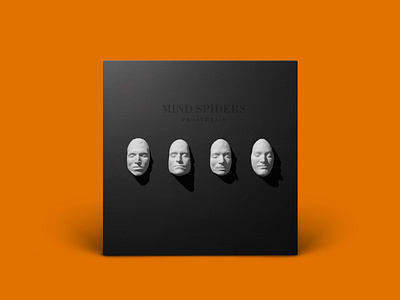 Mind Spiders Record design photography punkrock vinyl record