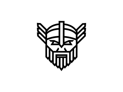 Mark for Ice Giant design head illustration logo logodesign vector