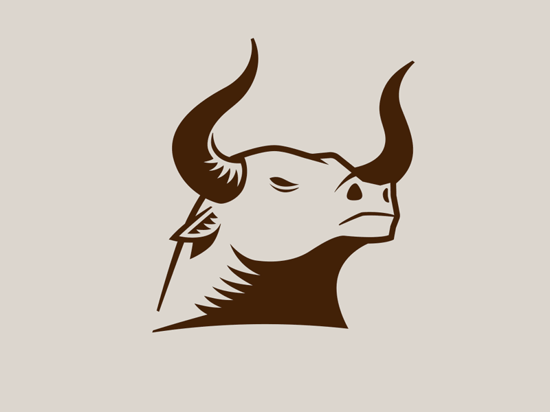 Oxen Process branding branding concept branding design bull design illustration logo symbol