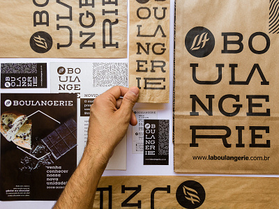 La Boulangerie - Branding bakery branding design typography