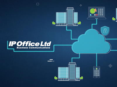 IP Office screenshot after affects aftereffects animation branding design illustration
