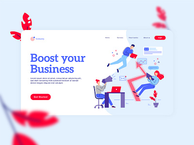 Boost Your Business - Landing Page