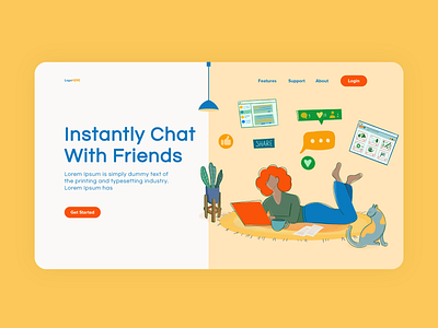 Chat with friends