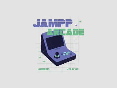 Jampp Arcade 01 creative design illustrator tshirt wacom