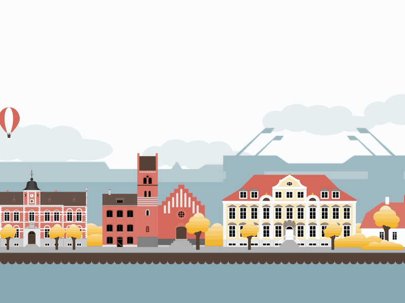 Cityscape CSS Animation