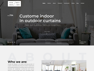 web Home slide ui design web design uiux