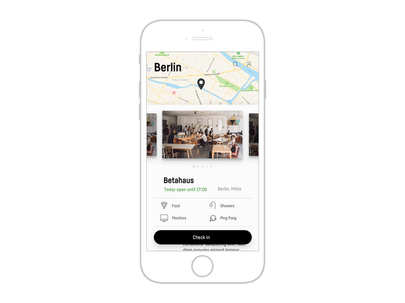 Coworking Space App by Julius Sohn on Dribbble