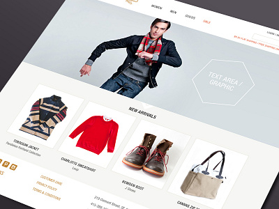 homepage refresh for boutique store e commerce fashion homepage layout responsive site