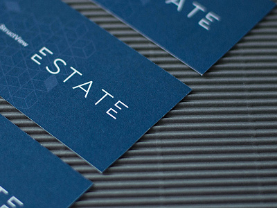 StructView Estate Branding architecture branding business card estate minimal stachecka