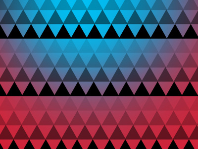 Mixxxtapes Brand ID blue brand color diamond gradient palette red triangle