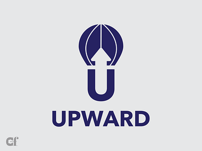 Upward | Daily Logo Challenge Day 02 adobe illustrator design icon logo vector