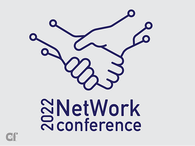 NetWork Conference Logo 🤝 adobe illustrator design logo vector