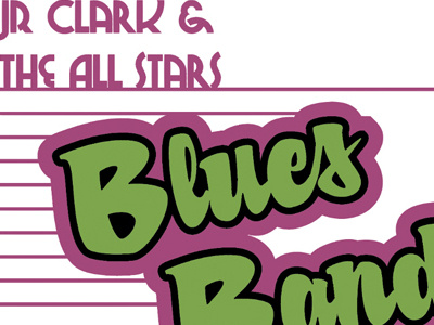 Blues Band artfx band blues green purple