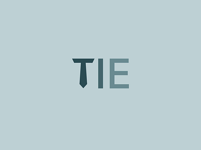 Tie adobe illustrator graphic design graphic designer illustrator logo logo design typography
