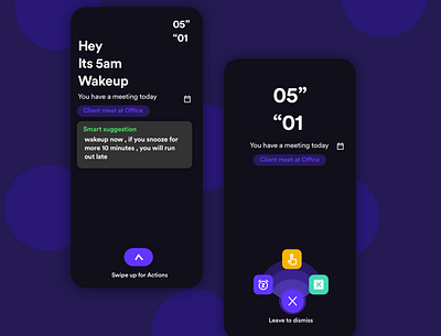 Alarm UI android appdesign design dribbble bestshot interface ui uidesign uxdesign