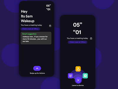 Alarm UI android appdesign design dribbble bestshot interface ui uidesign uxdesign