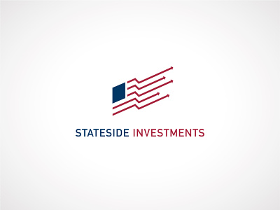 Stateside Investments logo creative design flag freelance graphic investments logo louisiana new orleans ryan meyer stateside work