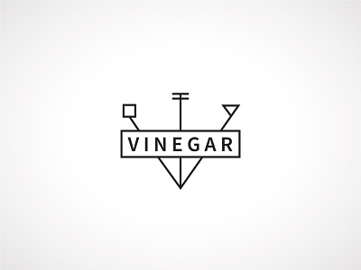Vinegar Logo alabama birmingham branding creative design freelance graphic logo ryan meyer work