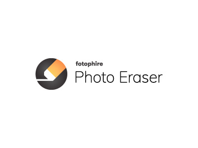 Fotophire Eraser Logo logo design