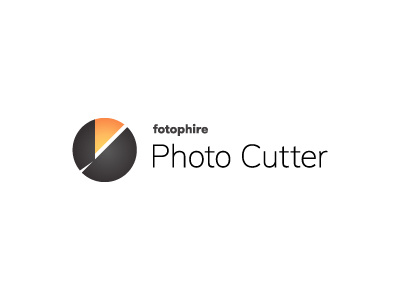 Fotophire Photo Cutter Logo logo design