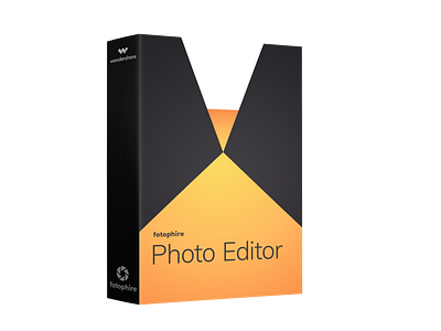Fotophire Photo Editor Box logo logo design product box