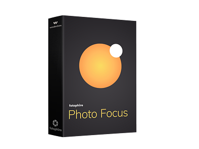 Fotophire Photo Focus Box branding logo logo design product box