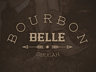 Bourbon Belle - playing around with some logos
