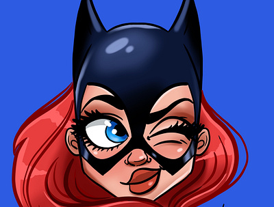 Batgirl batgirl batman dccomics design graphicdesign illustration illustrator