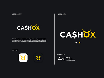 CashOx app branding design flat icon illustration lettering logo typography ui ux vector web website