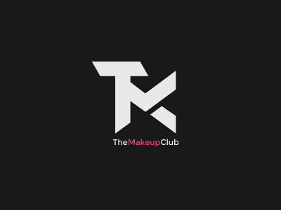 The Make Up Club design illustration logo