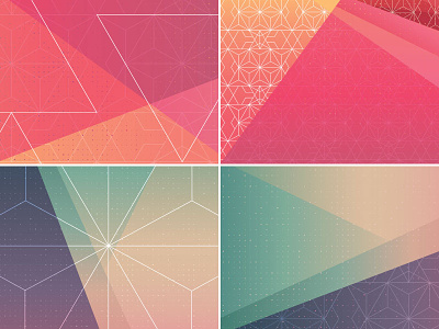 Dots and shapes and gradients, oh my... geometric gradient shapes signal twilio