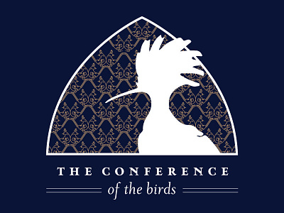 WIP birds branding cob conference flight motif persian phoenix play silhouette simorgh sufi