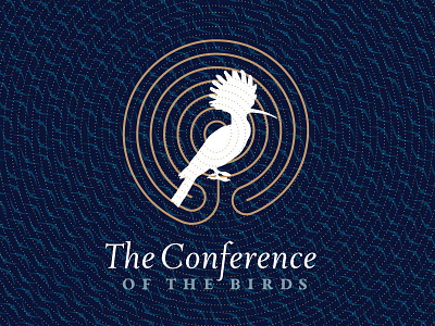 WIP - identity birds branding cob conference flight motif persian phoenix play silhouette simorgh sufi