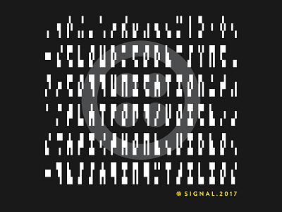 Signal 2017 | Staff T-shirt code conference developer shirt signal swag tshirt twilio