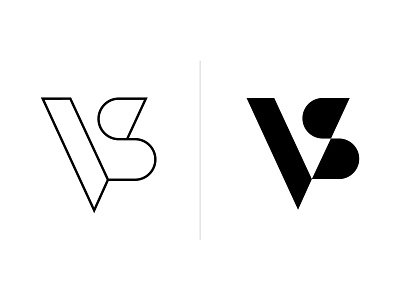 OK, left or right? geometric geometry identity lettering letters monogram monogram logo self branding selfbranding selfidentity vs