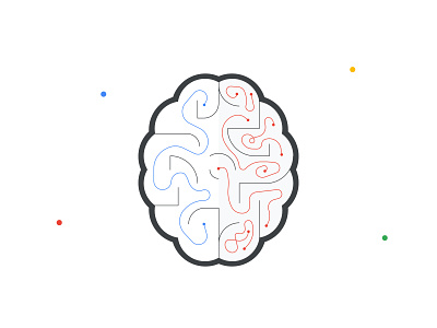 Cure Alzheimers (Foundation for Precision Medicine) ai alzheimers brain brains data dataforgood good google google cloud health human illustration impact medicine ml nonprofit