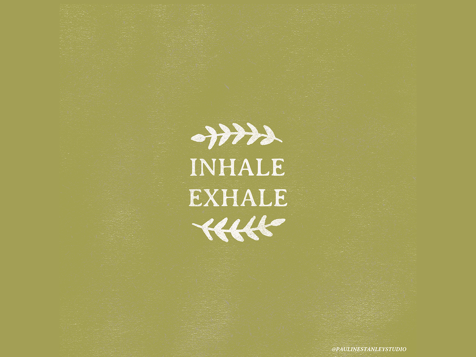 Inhale Exhale by Pauline Stanley on Dribbble