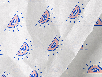 El mal de ojo. branding brandingtacos design icon icondesign illustration mexican tacos wrappingpaper