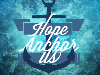 Hope Anchor Us logo ocean shirt