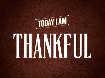 Thankful logo thanksgiving