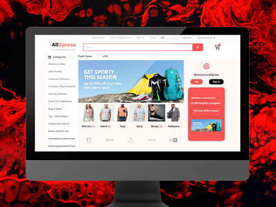 AliXpress Multivendor marketplace wordpress ecommerce website aliexpress custom design design developement web design website website design woocommerce wordpress