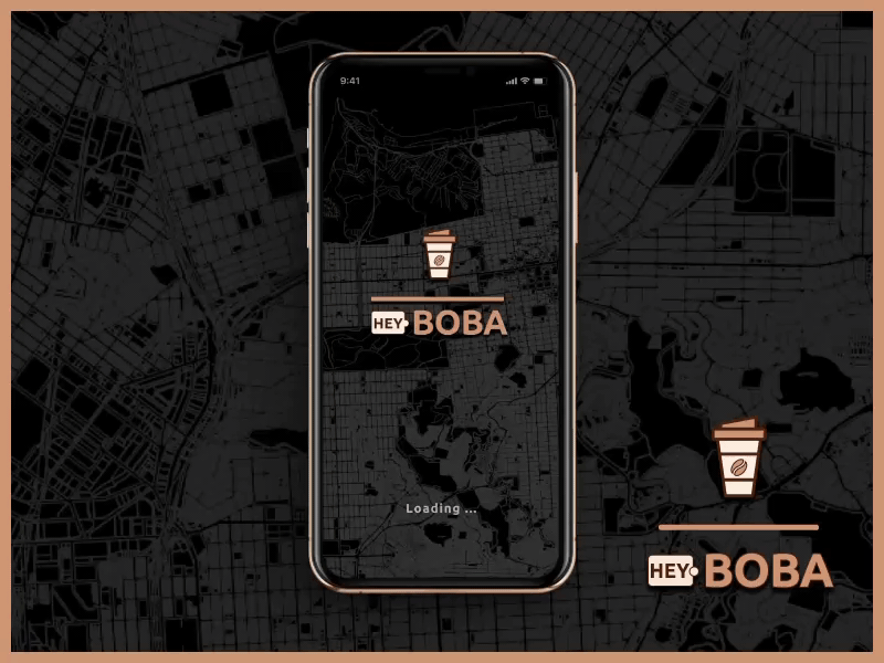 Hey Boba app app design application behance boba boba tea case study coffee delivery app figma food food and drink ios order food tapioca ui uidesign user experience ux uxdesign
