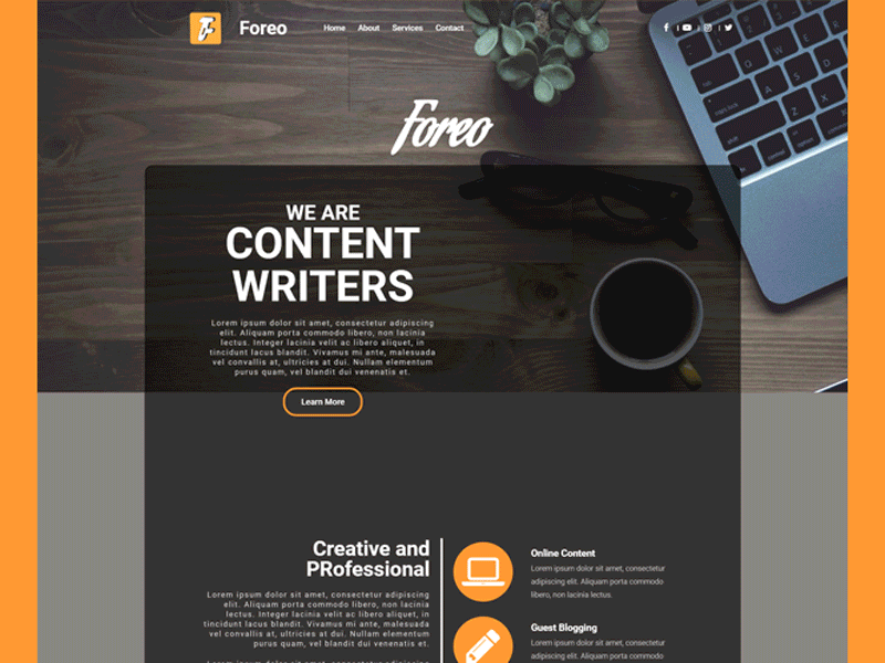 Foreo : Website for Content Writers