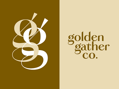 Golden Gather Company Logos events logo