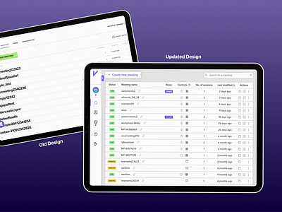 Enterprise dashboard redesign