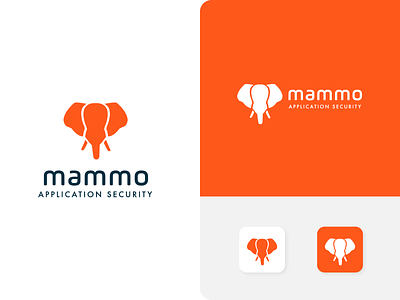 Mammo Logo Branding branding design elephant graphic design icon letter letterm logo logodesign mammoth mletter